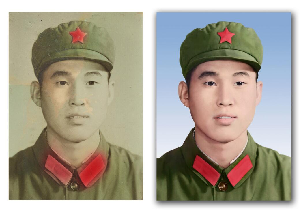 嵩明破损照片修复-18